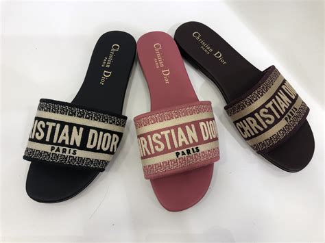 cheistian dior slippers